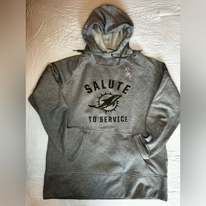 Women’s Nike Miami Dolphins Salute to Service Hoodie